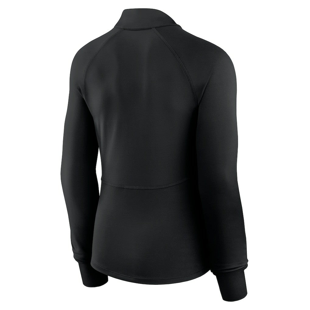 Miami Dolphins Women's Elements Quarter-Zip Jacket - Black - Fanatics
