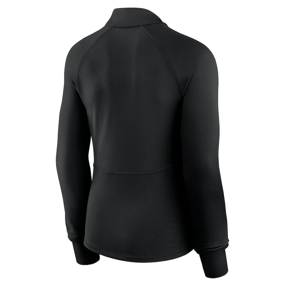 Miami Dolphins Women's Elements Quarter-Zip Jacket - Black - Fanatics