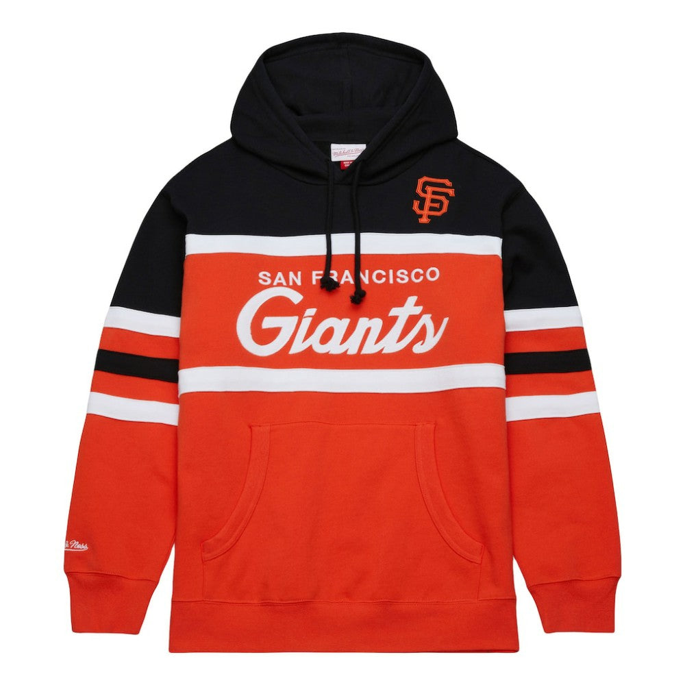 San Francisco Giants Mitchell & Ness Head Coach Pullover Hoodie Discount