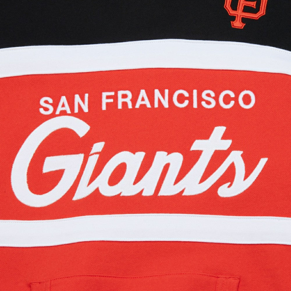 San Francisco Giants Mitchell & Ness Head Coach Pullover Hoodie Discount