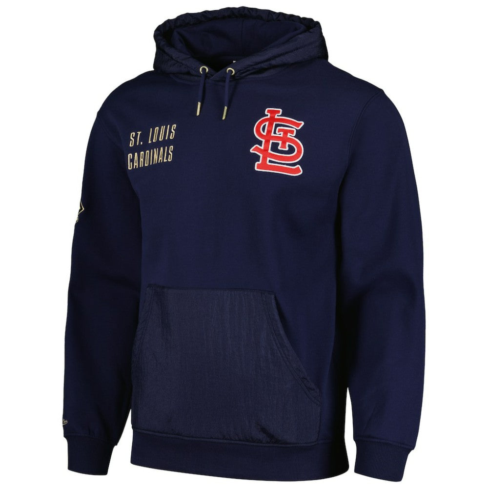 St. Louis Cardinals Mitchell & Ness Team OG 2.0 Current Logo Pullover Hoodie Outlet