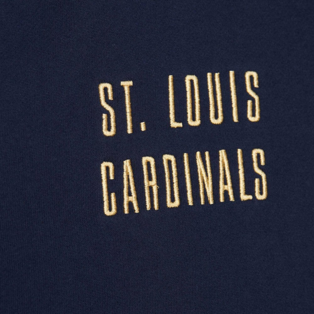 St. Louis Cardinals Mitchell & Ness Team OG 2.0 Current Logo Pullover Hoodie Outlet