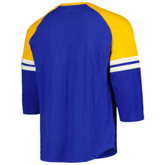 Milwaukee Brewers Mitchell & Ness Cooperstown Collection Legendary Raglan Slub Henley 3/4-Sleeve T-Shirt for sale
