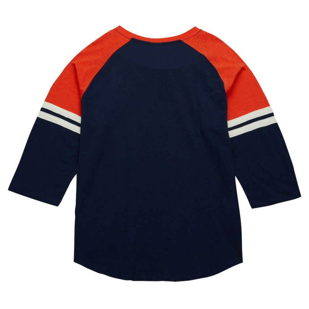 Houston Astros Mitchell & Ness Cooperstown Collection Legendary Raglan Slub Henley 3/4-Sleeve T-Shirt Sale