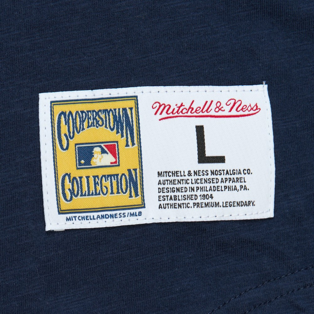 Boston Red Sox Mitchell & Ness Cooperstown Collection Legendary Raglan Slub Henley 3/4-Sleeve T-Shirt for sale