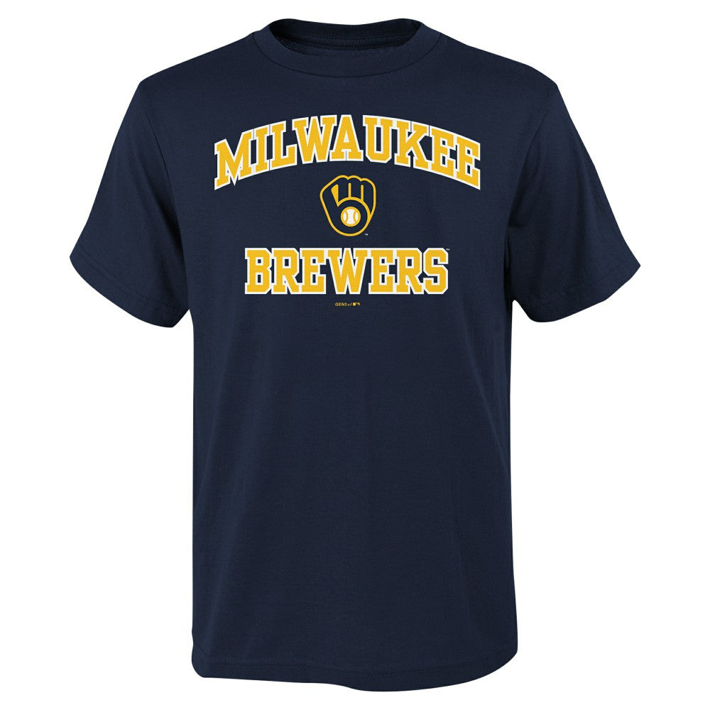Milwaukee Brewers Youth Heart & Soul T-Shirt for sale