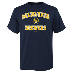 Milwaukee Brewers Youth Heart & Soul T-Shirt for sale