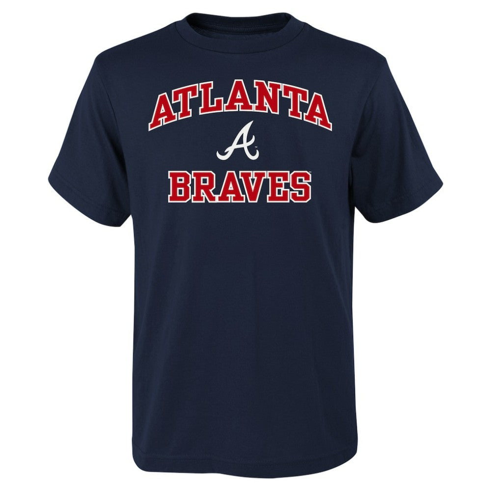 Atlanta Braves Youth Heart & Soul T-Shirt Sale