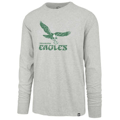 Philadelphia Eagles '47 Premier Franklin Long Sleeve T-Shirt - Gray - 47 brand