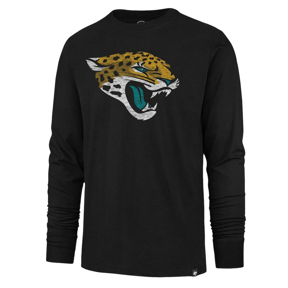 Jacksonville Jaguars '47 Premier Franklin Long Sleeve T-Shirt - Black - 47 brand