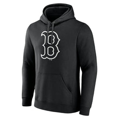 Boston Red Sox Monochrome Personalized Name & Number Pullover Hoodie Outlet