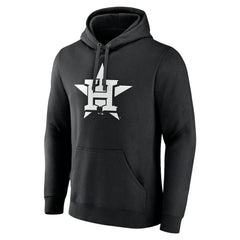 Houston Astros Monochrome Personalized Name & Number Pullover Hoodie Near Me