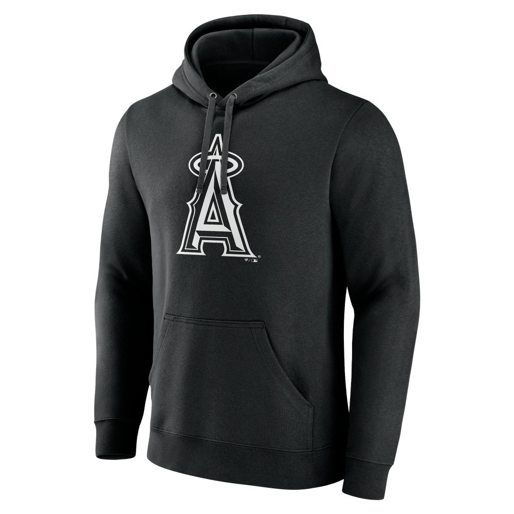 Los Angeles Angels Monochrome Personalized Name & Number Pullover Hoodie Discount
