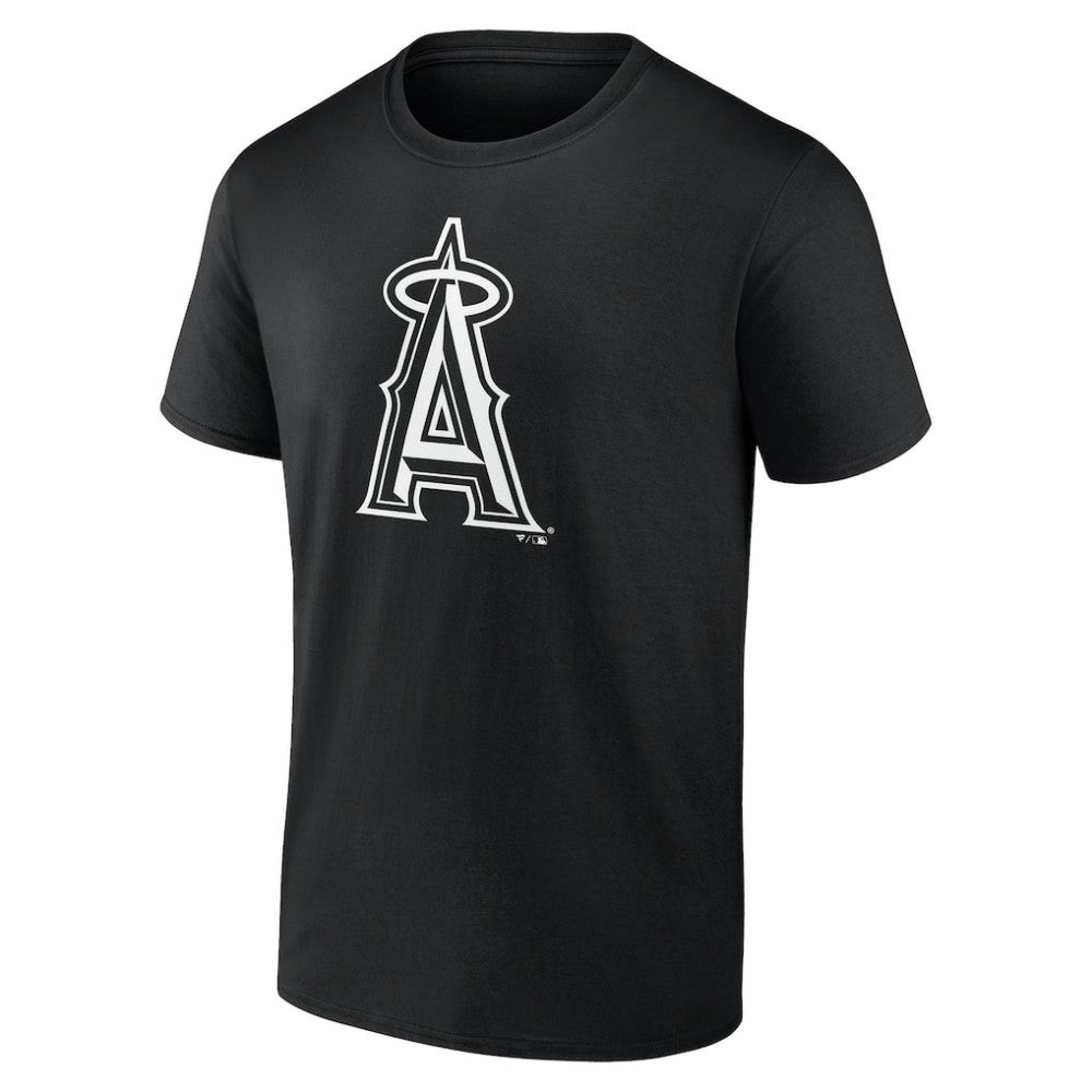 Los Angeles Angels Monochrome Personalized Name & Number T-Shirt Near Me