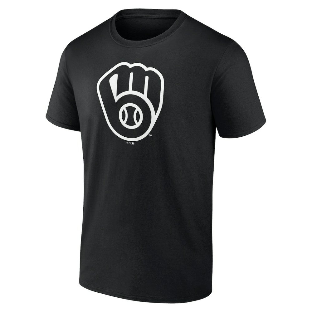 Milwaukee Brewers Monochrome Personalized Name & Number T-Shirt Near Me