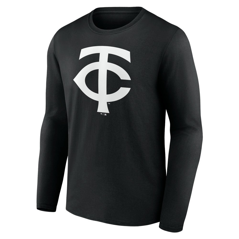 Minnesota Twins Monochrome Personalized Name & Number Long Sleeve T-Shirt Outlet