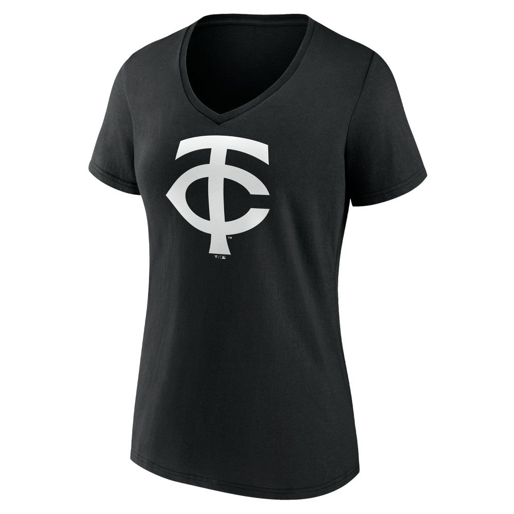 Minnesota Twins Women's Monochrome Personalized Name & Number V-Neck T-Shirt Online