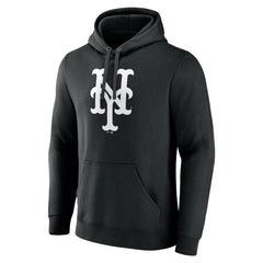 New York Mets Monochrome Personalized Name & Number Pullover Hoodie Near Me