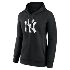 New York Yankees Women's Monochrome Personalized Name & Number Pullover Hoodie Discount
