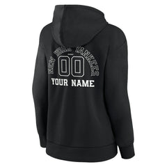 New York Yankees Women's Monochrome Personalized Name & Number Pullover Hoodie Discount