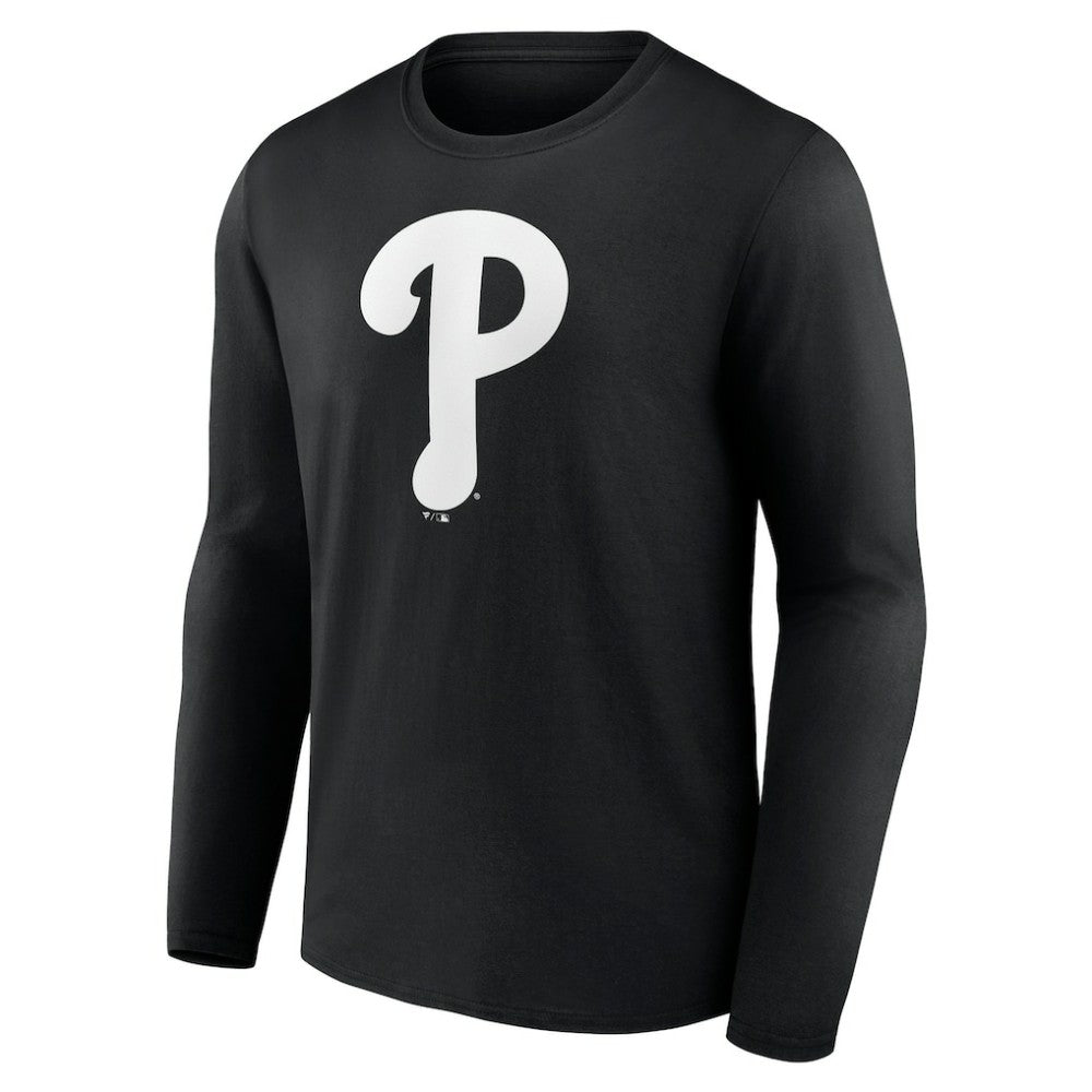 Philadelphia Phillies Monochrome Personalized Name & Number Long Sleeve T-Shirt Near Me