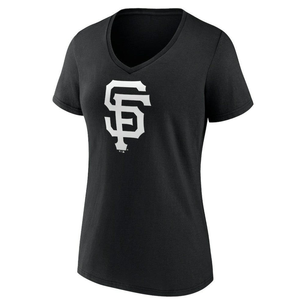 San Francisco Giants Women's Monochrome Personalized Name & Number V-Neck T-Shirt Online