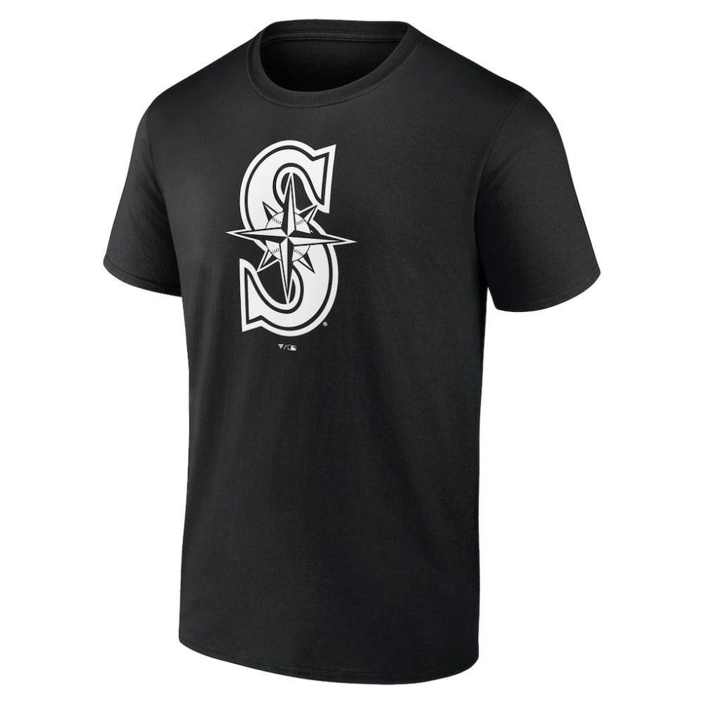 Seattle Mariners Monochrome Personalized Name & Number T-Shirt Online
