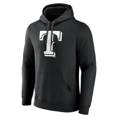 Texas Rangers Monochrome Personalized Name & Number Pullover Hoodie Near Me