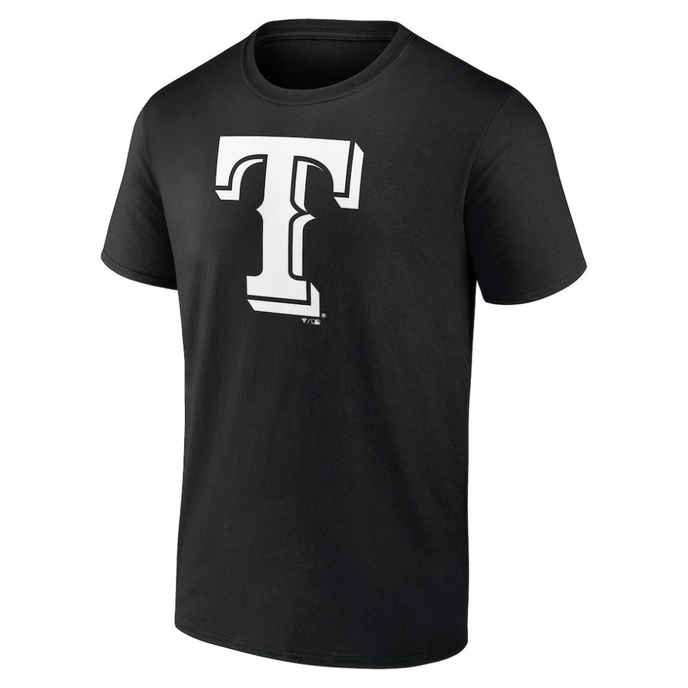 Texas Rangers Monochrome Personalized Name & Number T-Shirt Sale