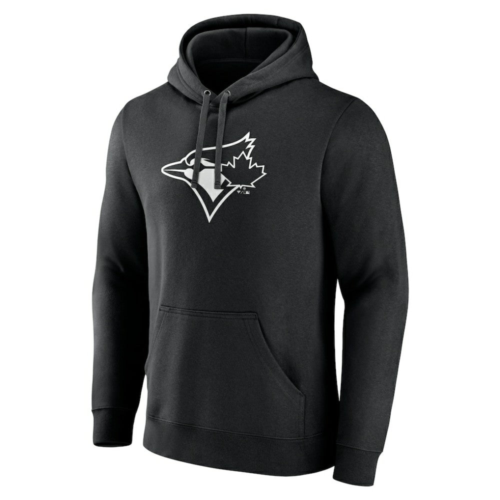 Toronto Blue Jays Monochrome Personalized Name & Number Pullover Hoodie Discount