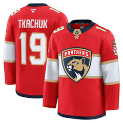 Matthew Tkachuk Florida Panthers Fanatics Home Premium Jersey - Red | Fanatics Lifestyle