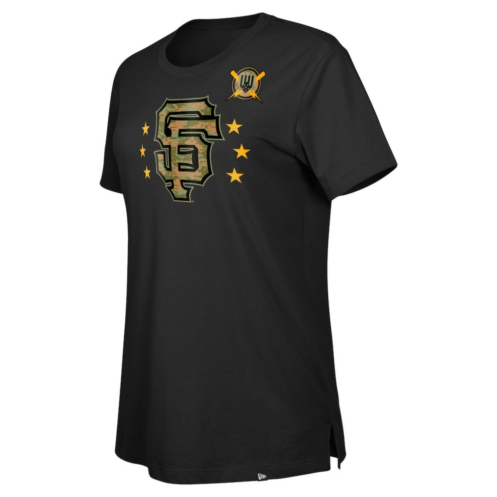 San Francisco Giants New Era Women's Armed Forces Day T-Shirt Online