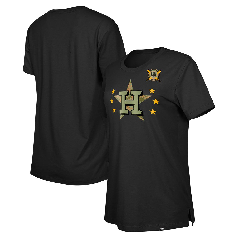 Houston Astros New Era Women's Armed Forces Day T-Shirt Online