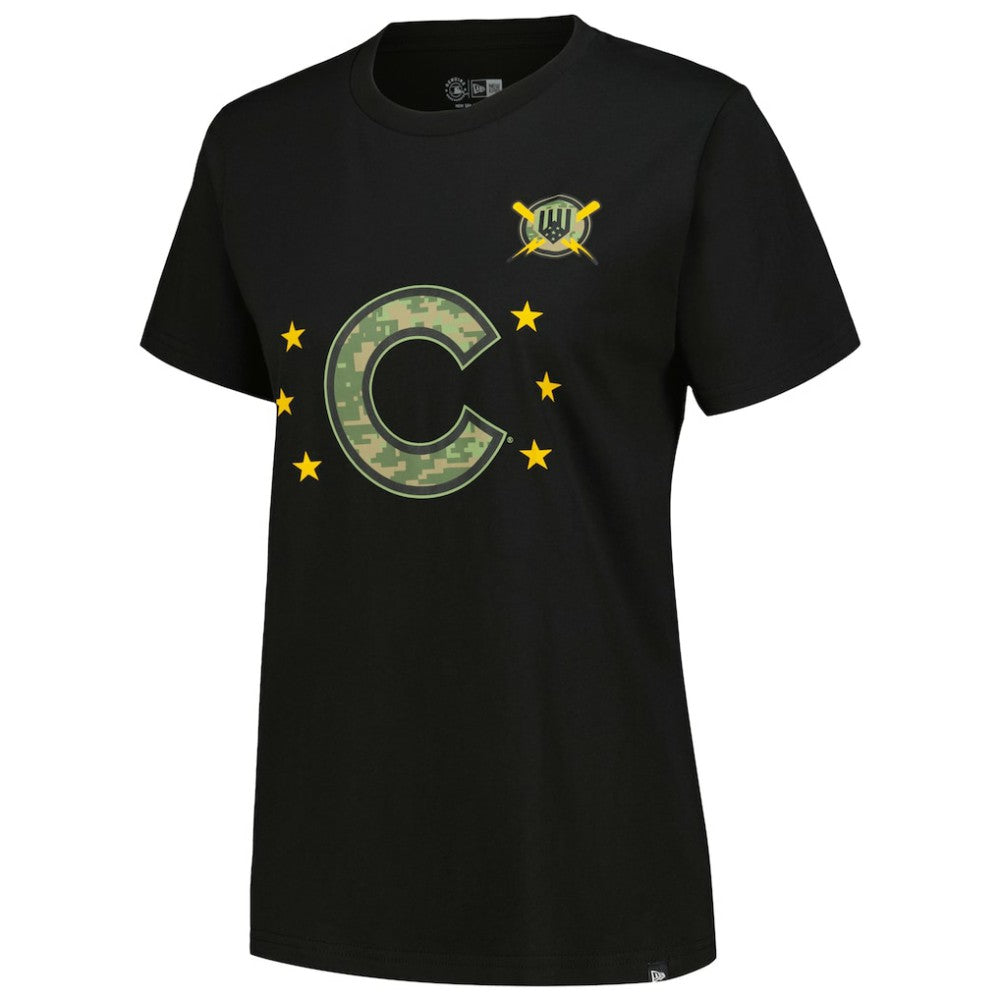Chicago Cubs New Era Women's Armed Forces Day T-Shirt Online