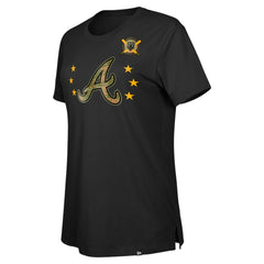 Atlanta Braves New Era Women's Armed Forces Day T-Shirt for sale