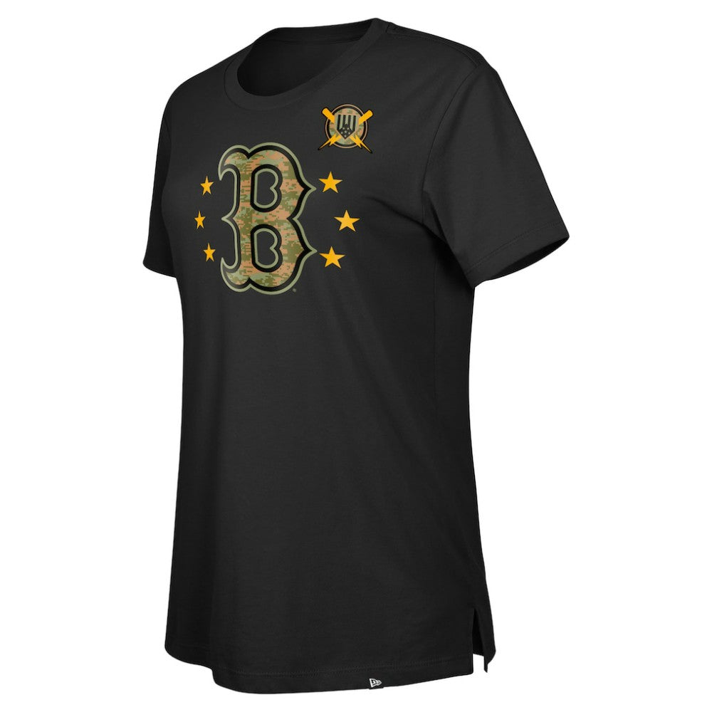 Boston Red Sox New Era Women's Armed Forces Day T-Shirt Near Me