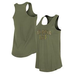 Atlanta Braves New Era Women's Armed Forces Day Tank Top Sale