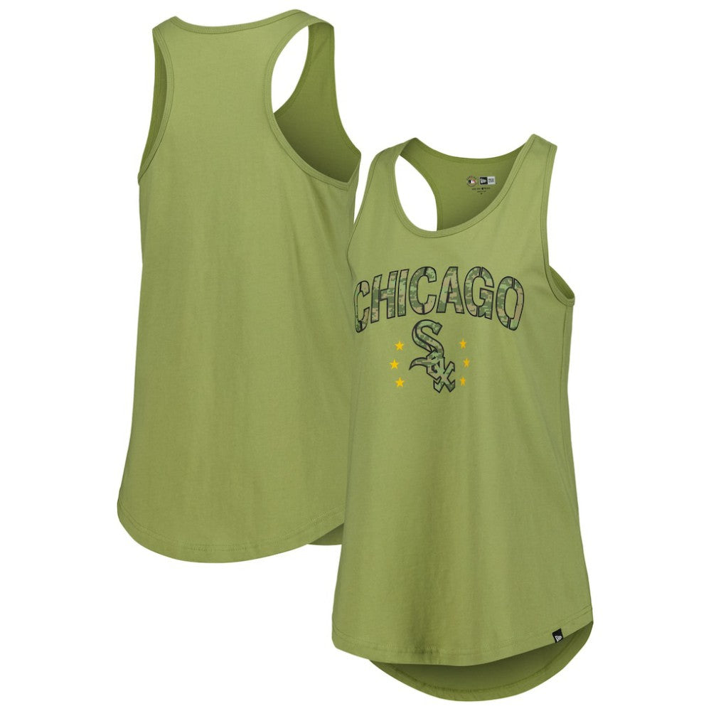 Chicago White Sox New Era Women's Armed Forces Day Tank Top Near Me