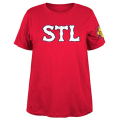 St. Louis Cardinals New Era Women's 2024 City Connect Plus Size T-Shirt Online