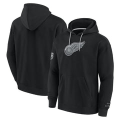 Detroit Red Wings Fanatics Elements Pace Pullover Hoodie - Black | Fanatics near me