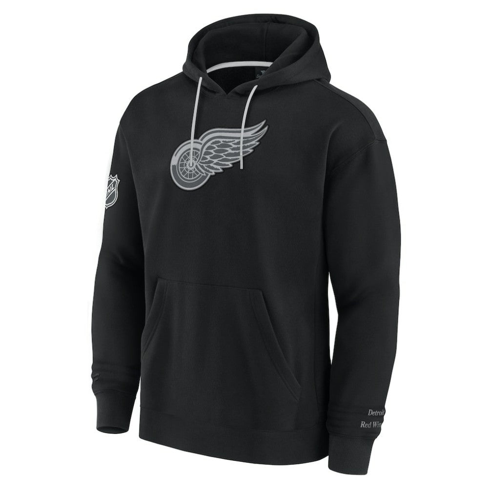 Detroit Red Wings Fanatics Elements Pace Pullover Hoodie - Black | Fanatics near me