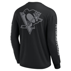 Pittsburgh Penguins Fanatics Elements Strive Long Sleeve T-Shirt - Black | Fanatics online