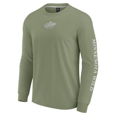 Minnesota Wild Fanatics Elements Strive Long Sleeve T-Shirt - Olive | Fanatics online