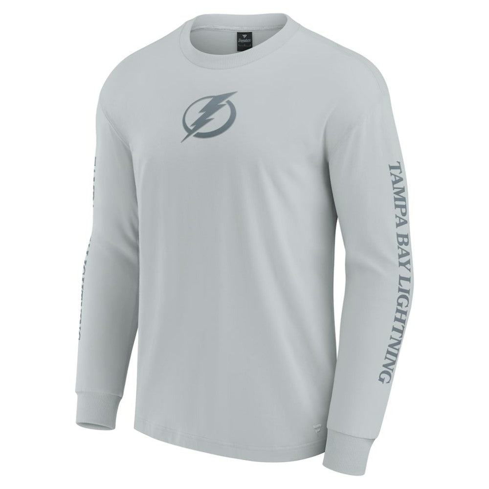 Tampa Bay Lightning Fanatics Elements Strive Long Sleeve T-Shirt - Gray | Fanatics online