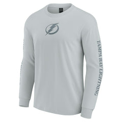 Tampa Bay Lightning Fanatics Elements Strive Long Sleeve T-Shirt - Gray | Fanatics online