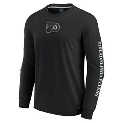 Philadelphia Flyers Fanatics Elements Strive Long Sleeve T-Shirt - Black | Fanatics online