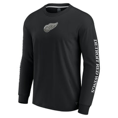 Detroit Red Wings Fanatics Elements Strive Long Sleeve T-Shirt - Black | Fanatics sale