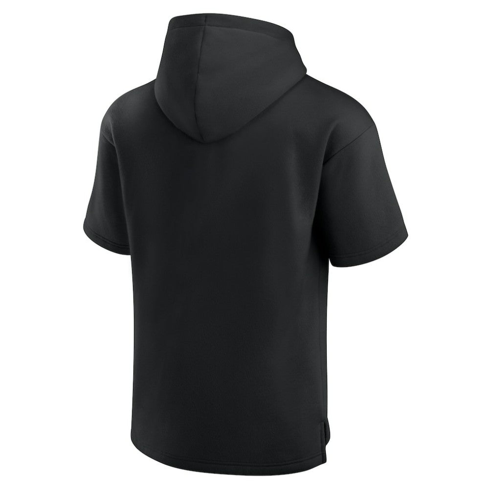 Detroit Red Wings Fanatics Elements Ready Short Sleeve Pullover Hoodie - Black | Fanatics discount