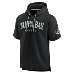 Tampa Bay Lightning Fanatics Elements Ready Short Sleeve Pullover Hoodie - Black | Fanatics discount