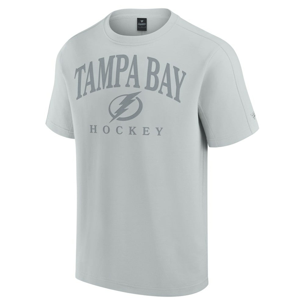 Tampa Bay Lightning Fanatics Elements Flex Tri-Blend T-Shirt - Gray | Fanatics Lifestyle